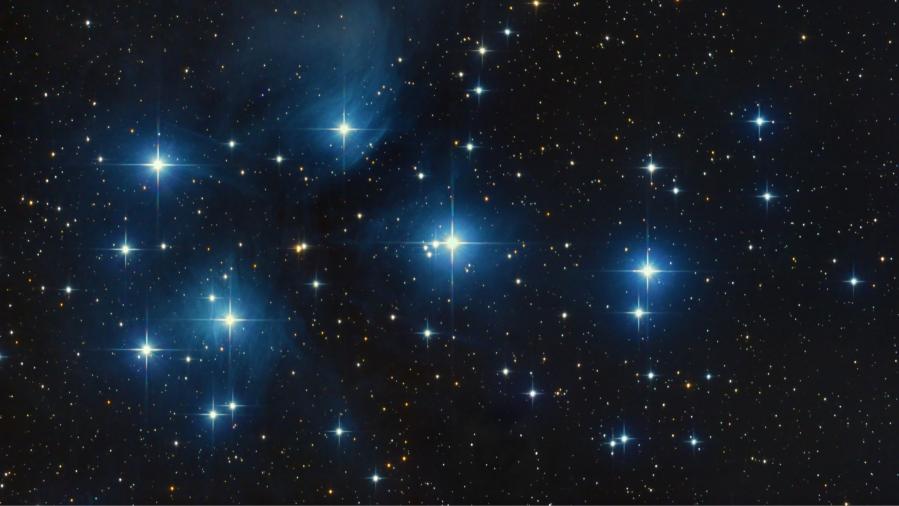 the Pleiades constellation
