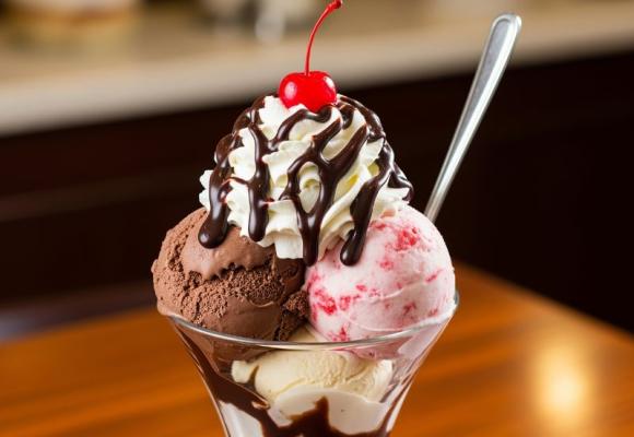 ice cream sundae