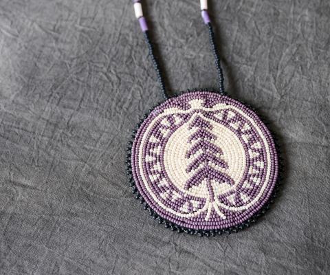 SNP beaded medallion