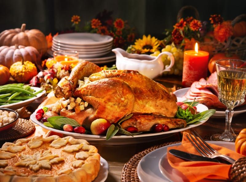 a turkey dinner