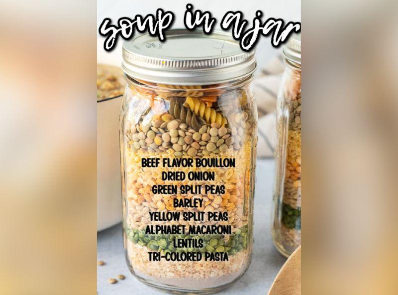jar full of beans